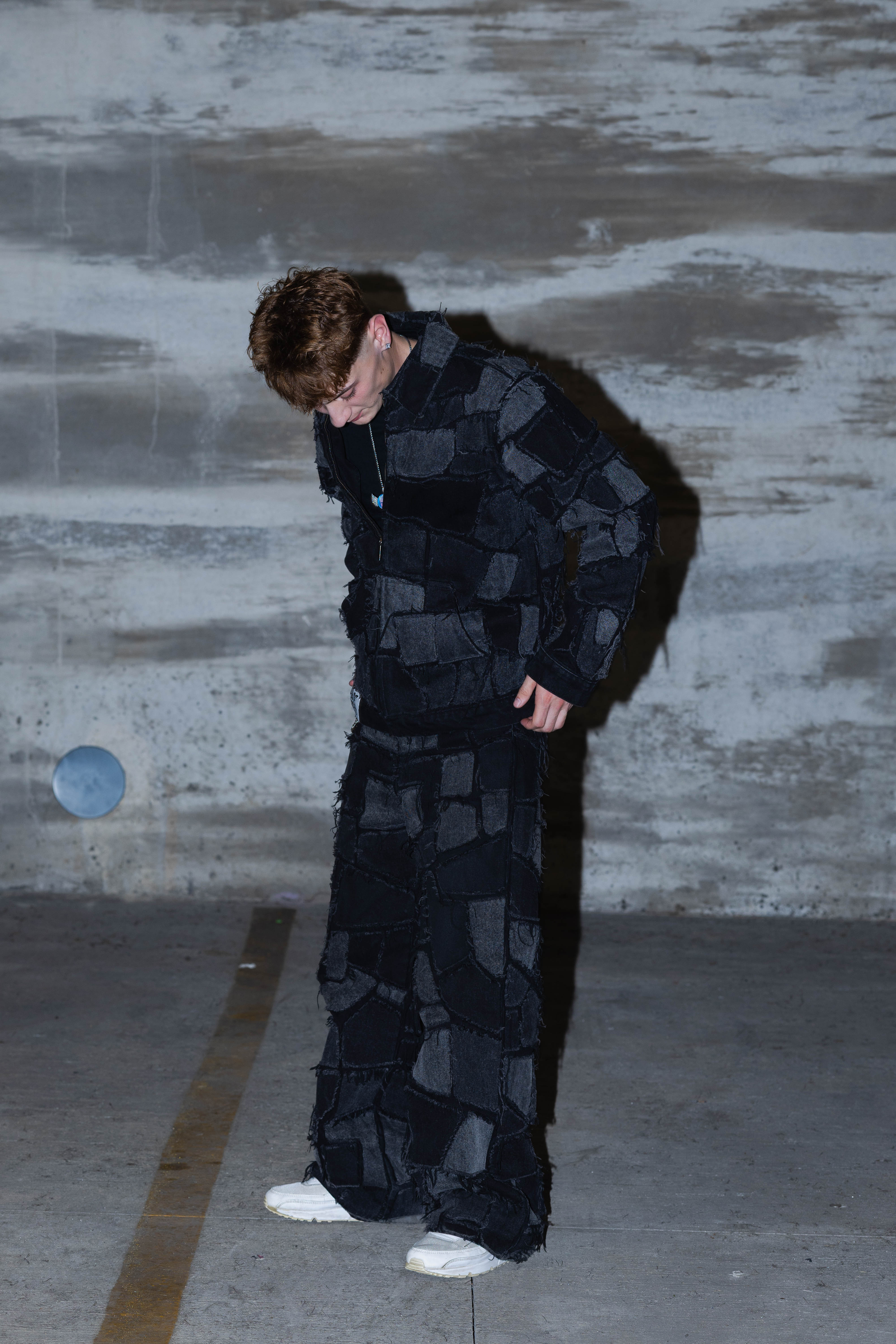 Pxtchwork Denim Jacket and Jeans