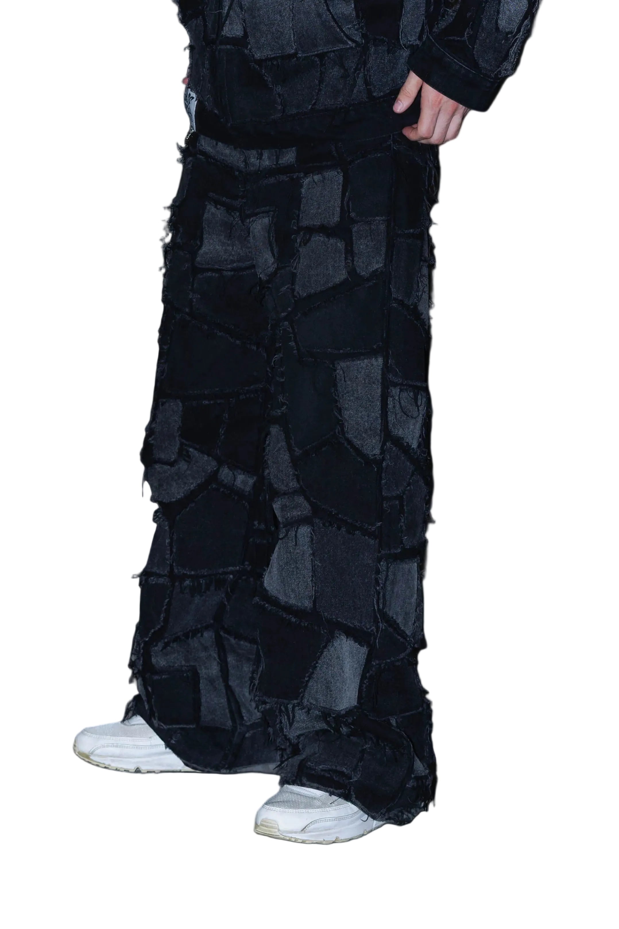 Pxtchwork Baggy Denim Jeans
