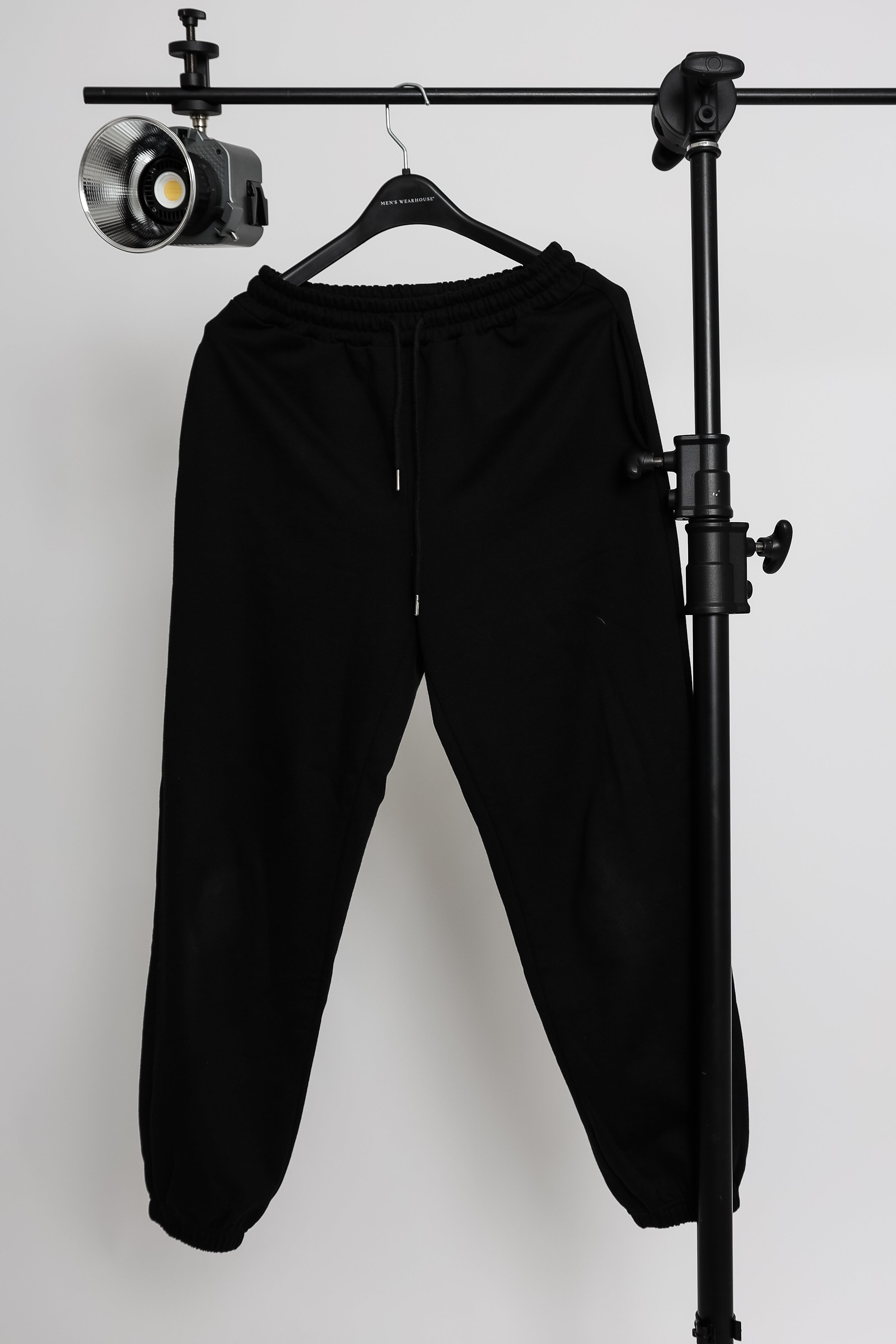 BLACK CXFFED SWEATS