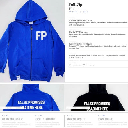 OG FP ZIP UP PRE ORDER