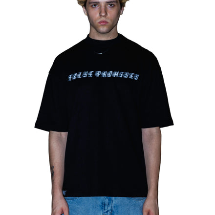 White "FLXME" Oversized Tee